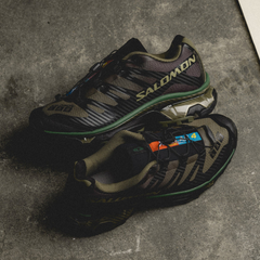 Giày Thể Thao Unisex Salomon XT-4 OG L47568500 Olive Night/Black/Aloe