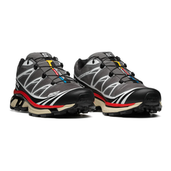 Giày Thể Thao Unisex Salomon XT-6 L47293200 Pewter/Black/Aurora Red