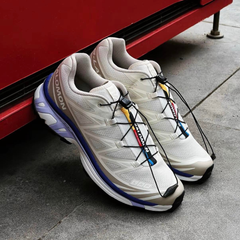 Giày Thể Thao Unisex Salomon XT-6 L47820300 White/Lunar Rock/Liberty