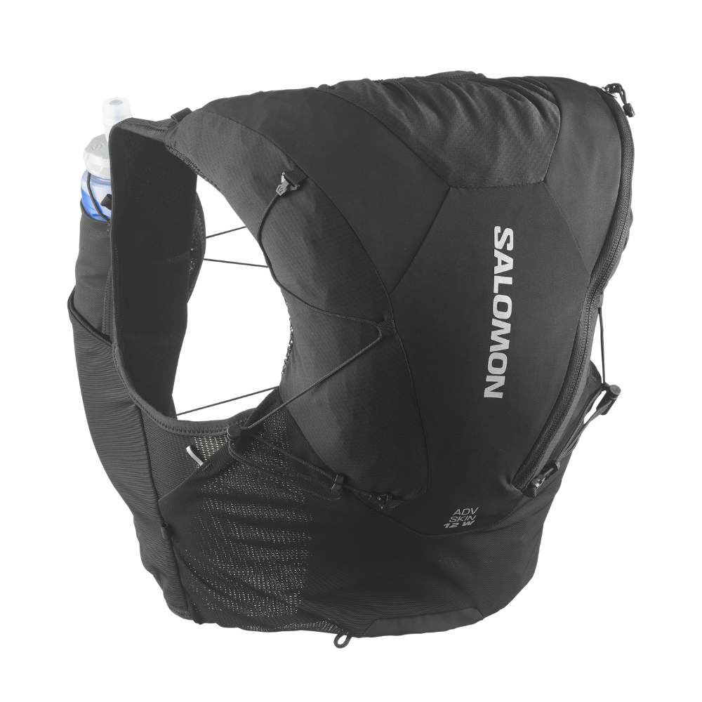 Vest Nước Chạy Địa Hình Salomon ADV Skin 12 Women Set Black / Asphalt LC2464100