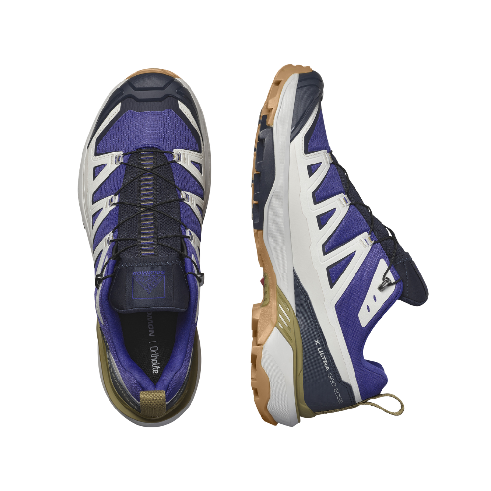 Giày Hiking Nam Salomon Shoes X Ultra 360 Edge Gtx Blue Brown L47463300