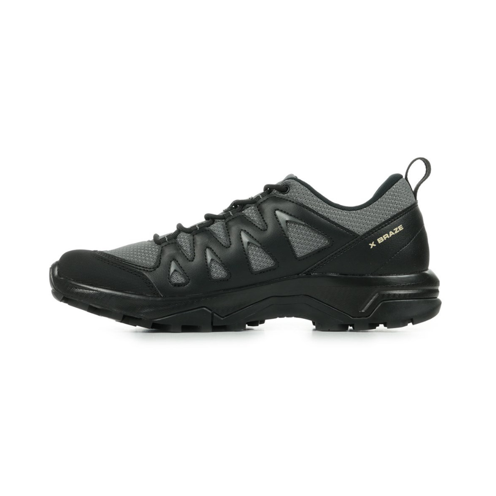 Giày Hiking Salomon Nam X Braze L47180000 Pewter/Black/Feather Gray