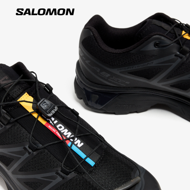 Giày Thể Thao Unisex Salomon XT-6 L41086600 Black/Black/Phantom