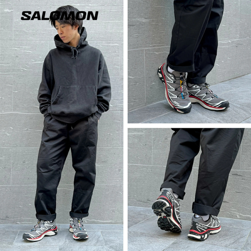 Giày Thể Thao Unisex Salomon XT-6 L47293200 Pewter/Black/Aurora Red