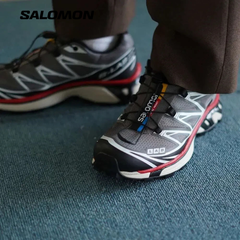Giày Thể Thao Unisex Salomon XT-6 L47293200 Pewter/Black/Aurora Red