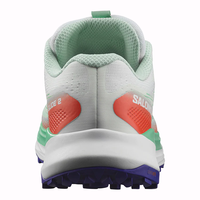 Giày Thể Thao Nữ Salomon Ultra Glide 2 L47600400 White/Sonic Green/Tomato Red