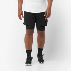 Quần Short Thể Thao Nam Salomon Sense 2In1 Shorts M LC2048200 Deep Black