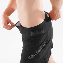 Quần Short Thể Thao Nam Salomon Sense 2In1 Shorts M LC2048200 Deep Black
