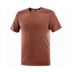 Áo Thể Thao Nam Salomon Outline Ss Tee M LC2277800 Rum Raisin