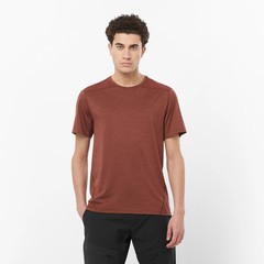 Áo Thể Thao Nam Salomon Outline Ss Tee M LC2277800 Rum Raisin