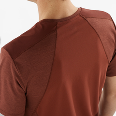 Áo Thể Thao Nam Salomon Outline Ss Tee M LC2277800 Rum Raisin