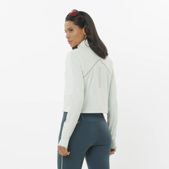 Áo Thể Thao Nữ Salomon Sense Aero Hybrid Cropped LC2290200 Misty Blue