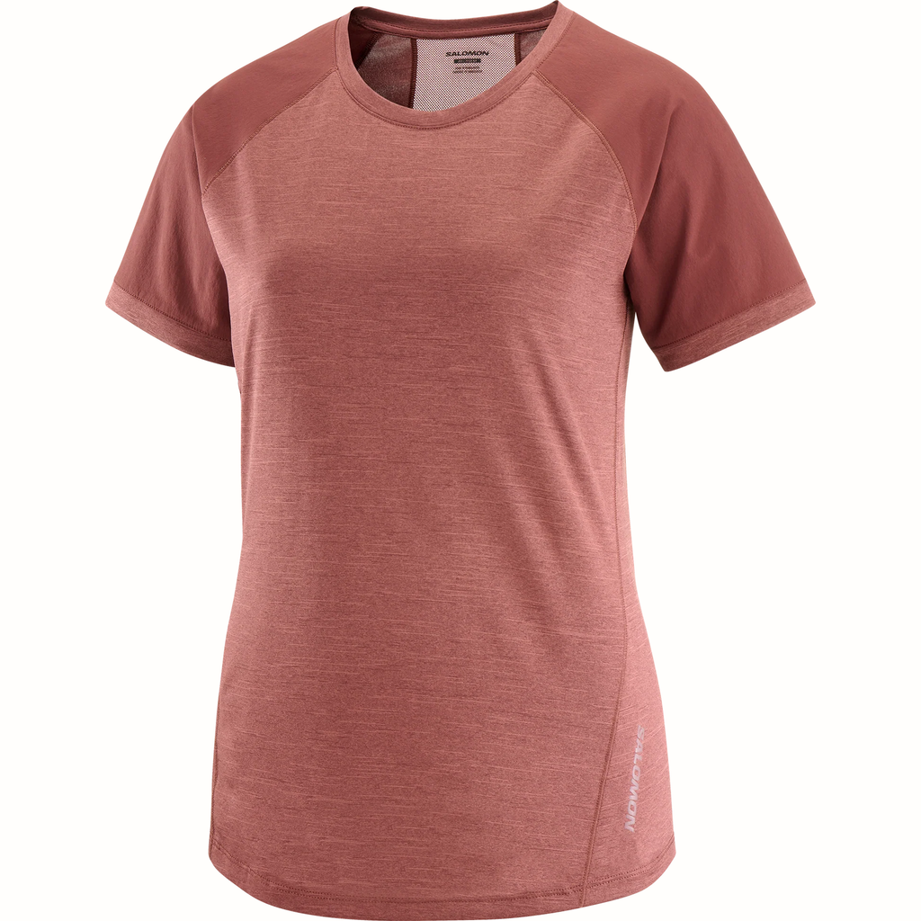 Áo Thể Thao Nữ Salomon Outline SS Tee W LC2306500 Rum Raisin
