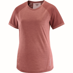 Áo Thể Thao Nữ Salomon Outline SS Tee W LC2306500 Rum Raisin