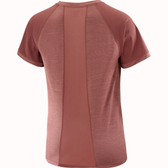 Áo Thể Thao Nữ Salomon Outline SS Tee W LC2306500 Rum Raisin