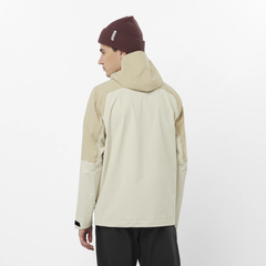 Áo Khoác Thể Thao Nam Salomon Outerpath 2.5L Jacket M LC2314200 White Pepper/Rai