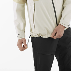 Áo Khoác Thể Thao Nam Salomon Outerpath 2.5L Jacket M LC2314200 White Pepper/Rai