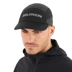 Mũ Leo Núi Unisex Salomon Sense Aero Cap Deep Black LC2238400