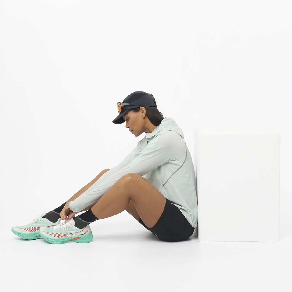 Mũ Leo Núi Unisex Salomon Sense Aero Cap Deep Black LC2238400