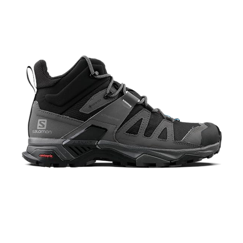 Giày Hiking Nam Salomon X Ultra 4 Mid GTX L41294600 Black/Magnet/Pearl Blue
