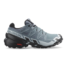 Giày Trail Running Nữ Salomon Speedcross 6 GTX Flint Stone Black Heather L47302300