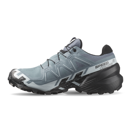 Giày Trail Running Nữ Salomon Speedcross 6 GTX Flint Stone Black Heather L47302300