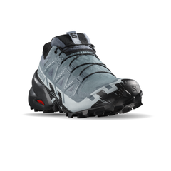 Giày Trail Running Nữ Salomon Speedcross 6 GTX Flint Stone Black Heather L47302300