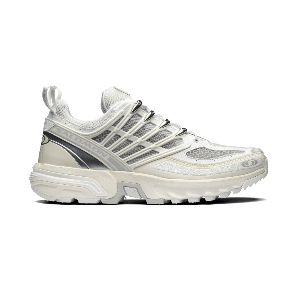 Giày Thể Thao Unisex Salomon Shoes Acs Pro White/Vanilla Ice/Lunar Rock L47179900
