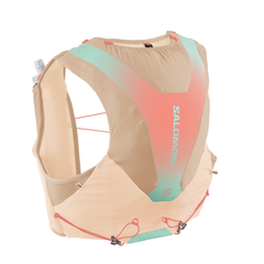 Vest Nước Chạy Địa Hình Salomon ADV Skin 5 Subli Hazelnut/Tender Peach/Fusion Coral LC2683500