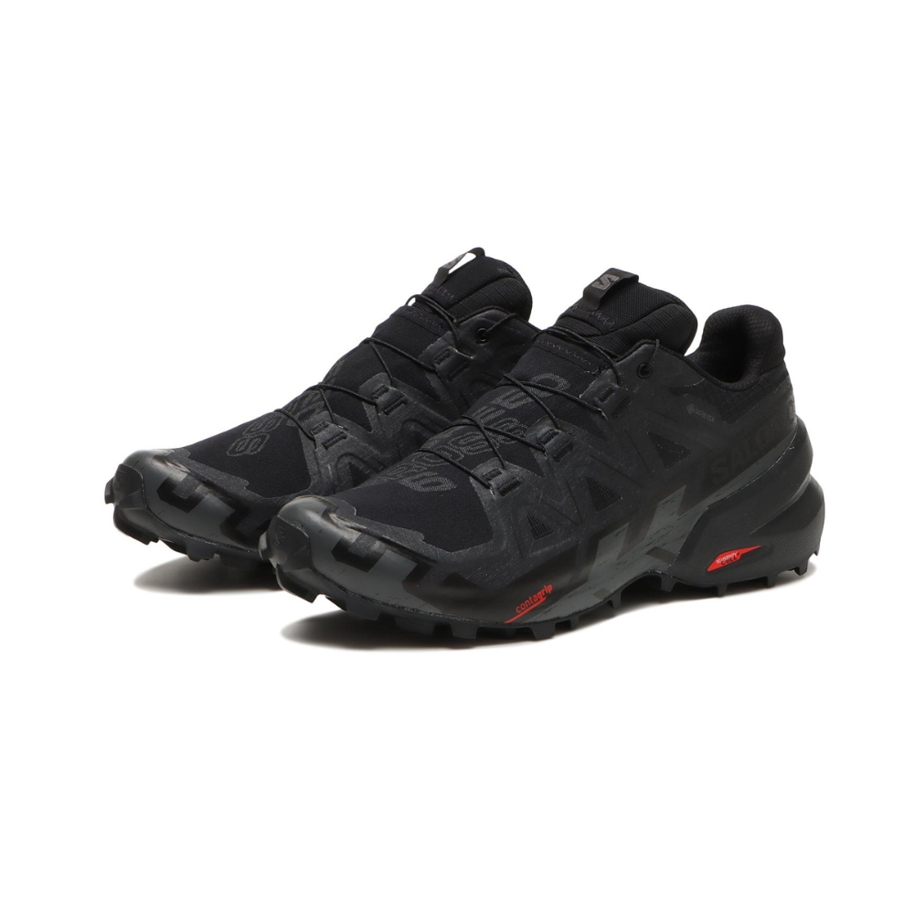 Giày Trail Running Nam Salomon Speedcross 6 Wide Black Phantom L41744000