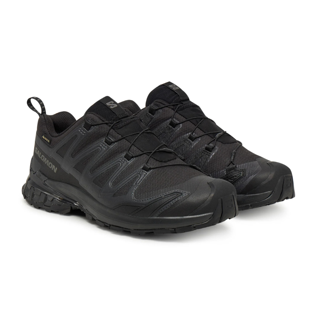 Giày Hiking Nam Salomon Shoes XA Pro 3D V9 Wide GTX Black / Phantom / Pewter L47277000