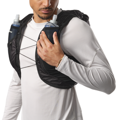 Vest Nước Chạy Địa Hình Salomon Active Skin 12 Black/Metal LC2177400