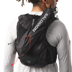 Vest Nước Chạy Địa Hình Salomon Active Skin 12 Black/Metal LC2177400
