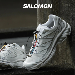 Giày Thể Thao Unisex Salomon XT-6 GTX White/White/Ftw Silver L47581100