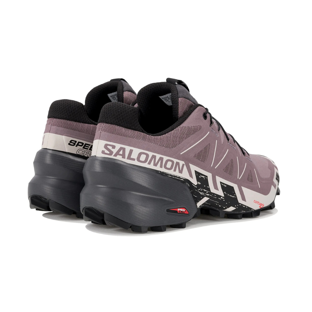 Giày Trail Running Nữ Salomon Speedcross 6 Wide Black Phantom L41763200