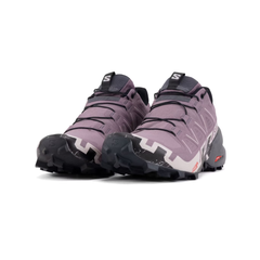 Giày Trail Running Nữ Salomon Speedcross 6 Wide Black Phantom L41763200