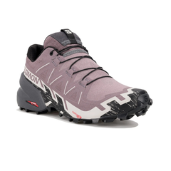 Giày Trail Running Nữ Salomon Speedcross 6 Wide Black Phantom L41763200