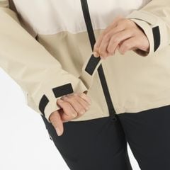 Áo Khoác Thể Thao Nữ Salomon Outerpath 2.5L Jacket W LC2317300 White Pepper/Rai