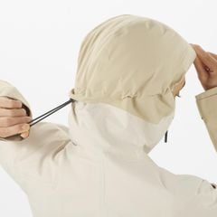 Áo Khoác Thể Thao Nữ Salomon Outerpath 2.5L Jacket W LC2317300 White Pepper/Rai