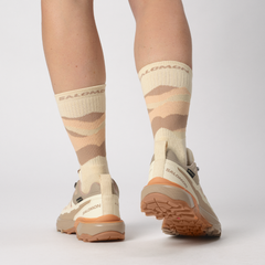 Giày Hiking Nữ Salomon Shoes X Ultra 360 Edge Gtx W Natural/Shortbread/Prairie Sunset L47463600