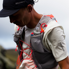 Vest Nước Chạy Địa Hình Salomon ADV Skin 12 Set Castelrock/Alloy/Neon LC2464700