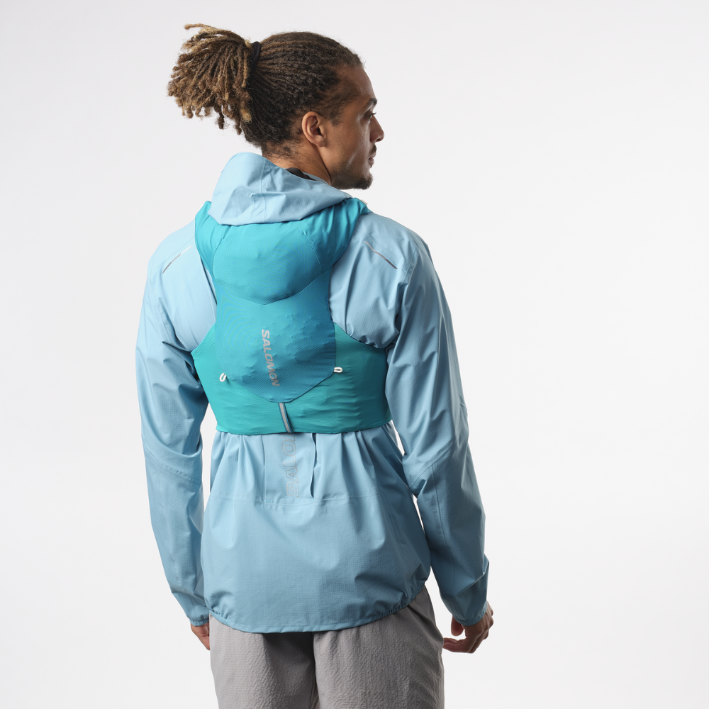 Vest Nước Chạy Địa Hình Salomon ADV Skin 5 Tahitian Tide Peacock Blue LC2176700