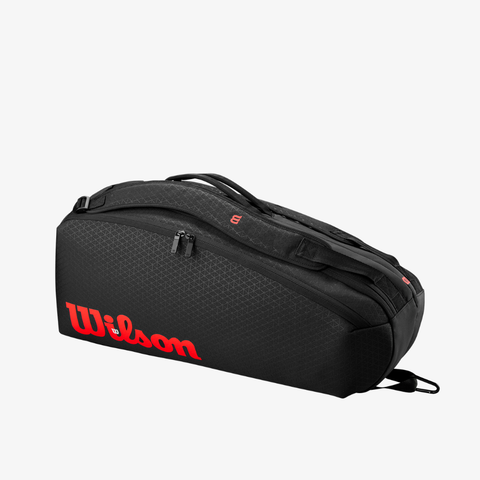 Túi Đựng Vợt Tennis Wilson Clash V3 Super Tour 6PK Black WR8038101001