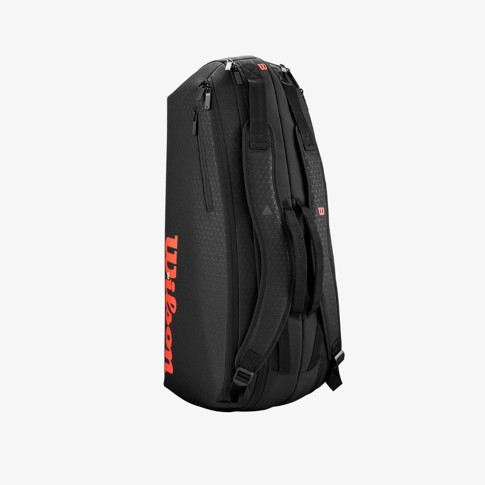 Túi Đựng Vợt Tennis Wilson Clash V3 Super Tour 6PK Black WR8038101001