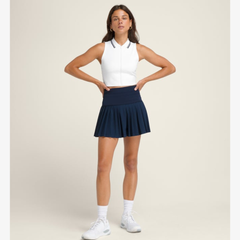 Wilson Riverside Cropped Sleeveless Polo Áo Polo Không Tay Nữ WW00207411