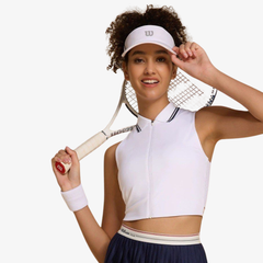 Wilson Riverside Cropped Sleeveless Polo Áo Polo Không Tay Nữ WW00207411