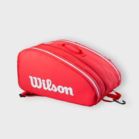 Túi Đựng Vợt Pickleball Wilson Pickleball Super Tour Red Bag Red WR8909501001