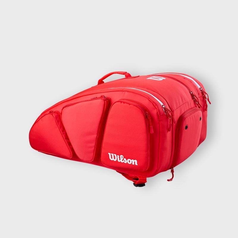 Túi Đựng Vợt Pickleball Wilson Pickleball Super Tour Red Bag Red WR8909501001