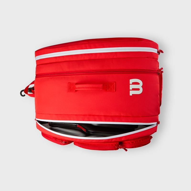 Túi Đựng Vợt Pickleball Wilson Pickleball Super Tour Red Bag Red WR8909501001
