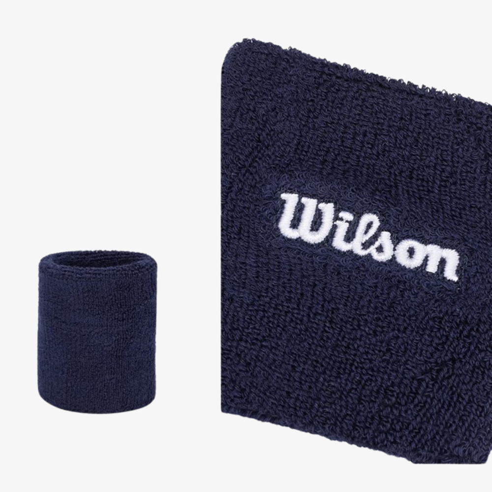 Băng Cổ Tay Thể Thao Wilson Unisex Wide Terry Wristbands WU00087511